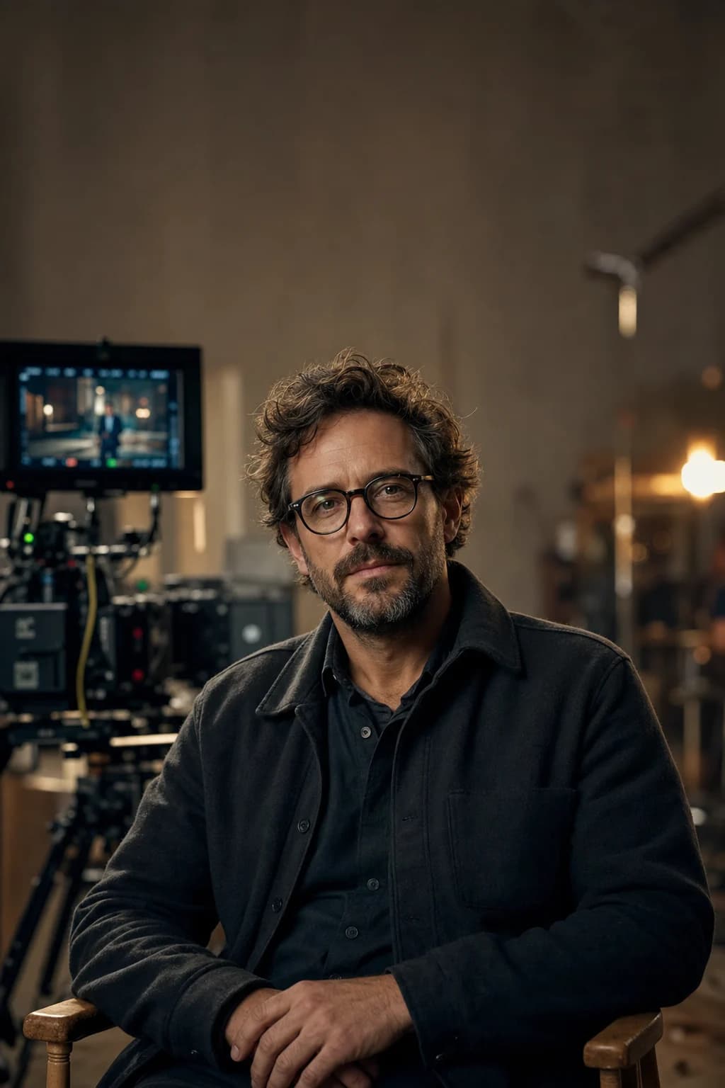Professional portrait of a director